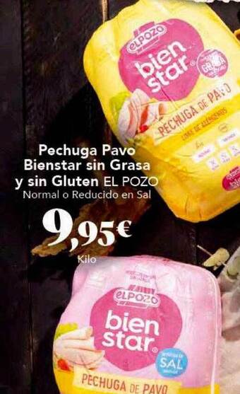 Gadis Pechuga pavo bienstar sin grasa y sin gluten el pozo oferta