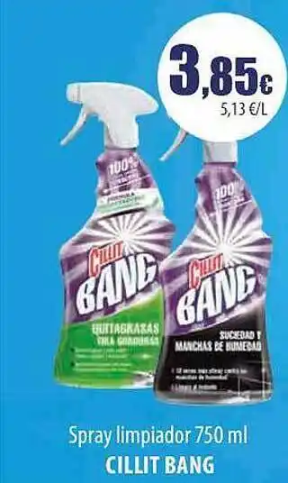 SPAR Spray limpiador cillit bang oferta