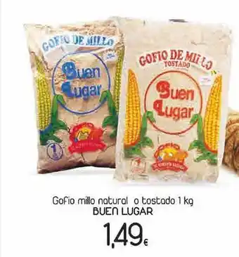 SPAR Gofio millo natural o tostado buen lugar oferta