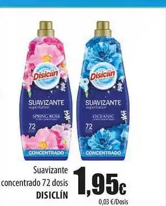 SPAR Suavizante concentrado 72 dosis disiclín oferta