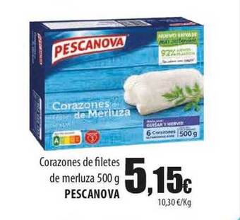 SPAR Lanzarote Corazones de filetes de merluza pescanova oferta