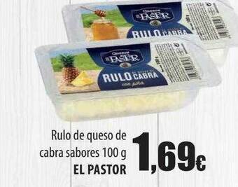Spar Tenerife Rulo de queso de cabra sabores el pastor oferta