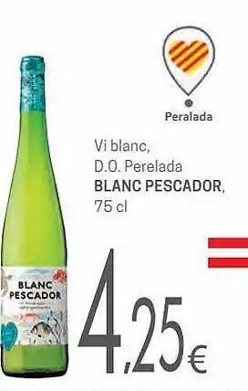 SPAR Vi blanc d.o. perelada blanc pescador oferta