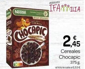 Supermercados El Jamón Cereales chocapic oferta