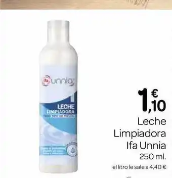 Supermercados El Jamón Leche limpiadora ifa unnia oferta