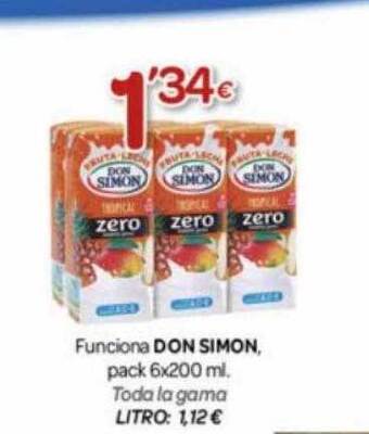 Alsara Supermercados Funciona don simon pack 6 oferta