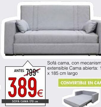 Atrapamuebles Sofá cama oferta