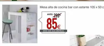 Atrapamuebles Mesa alta de cocina oferta