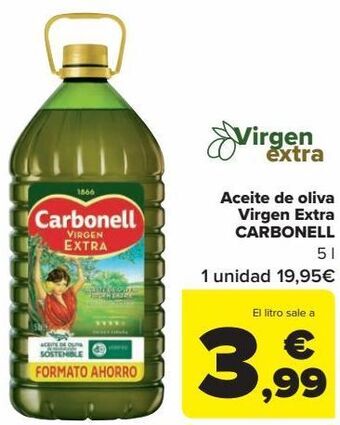 Carrefour Aceite de oliva virgen extra carbonell oferta