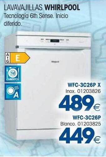 Master Cadena Lavavajillas whirlpool oferta
