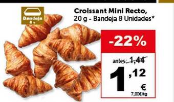 Masymas Croissant mini recto oferta