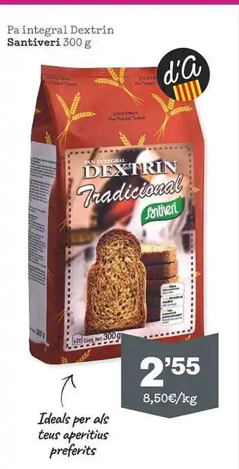 Sorli Pa integral dextrin santiveri oferta