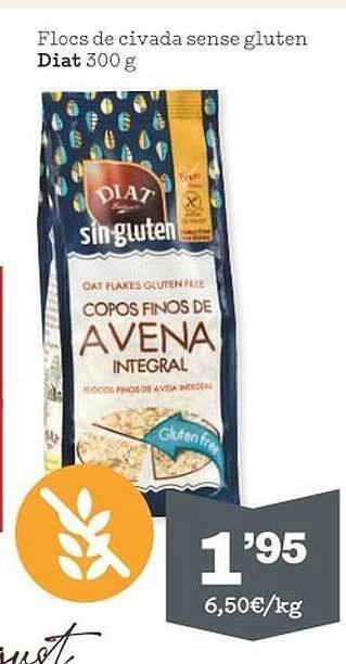 Sorli Flocs de civada sense gluten diat oferta