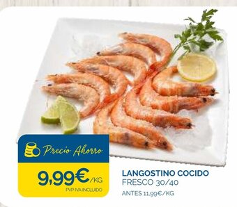 Supermercados La Despensa Langostino Cocido oferta
