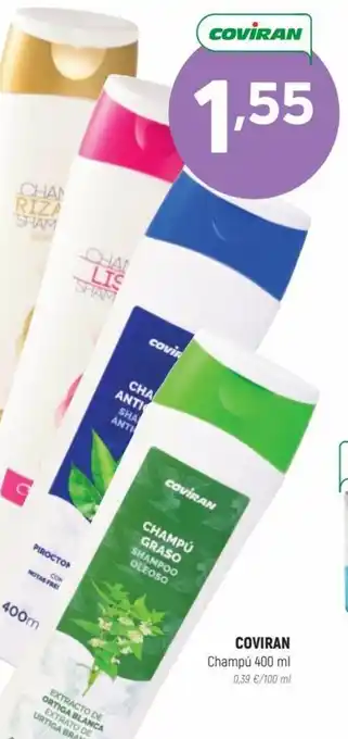 Coviran Champu 400 ml oferta