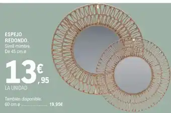 E.Leclerc Espejo Redondo oferta