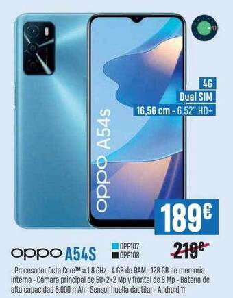 Oppo a54s