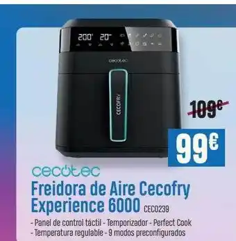 Beep Cecotec freidora de aire cecofry experience 600 oferta
