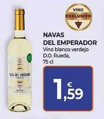 CashDiplo Navas del emperados vino blanco verdejo d.o. rueda oferta