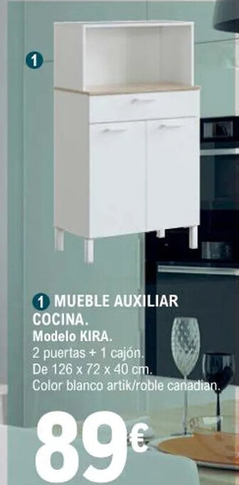 E.Leclerc Mueble Auxiliar Cocina oferta