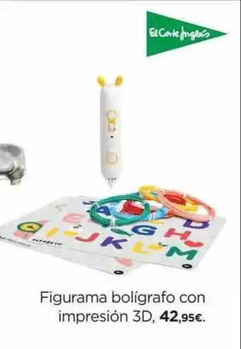 Hipercor Figurama bolígrafo con impresión 3d oferta