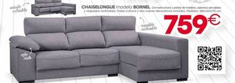 Tifón Hipermueble Chaiselongue modelo bornel oferta