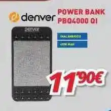 Denver power bank pbq4000 qi