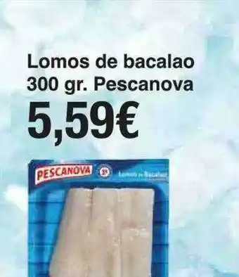Spar La Palma Lomos de bacalao pescanova oferta