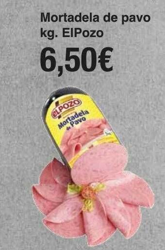 Spar La Palma Mortadela de pavo kg. elpozo oferta