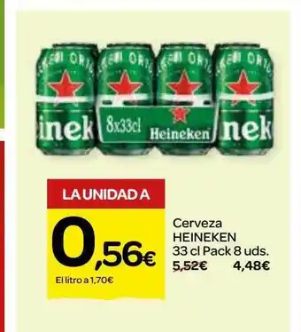 Dialprix Cerveza heineken oferta
