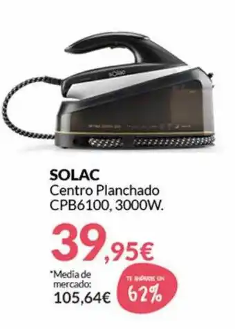 PrimaPrix Solac centro planchado cpb6100 3000w oferta