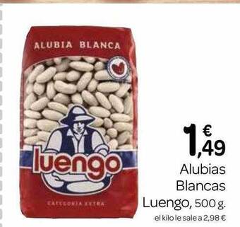 Supermercados El Jamón Alubias blancas luengo oferta