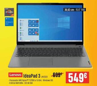 Lenovo ideapad 3 lnv3323