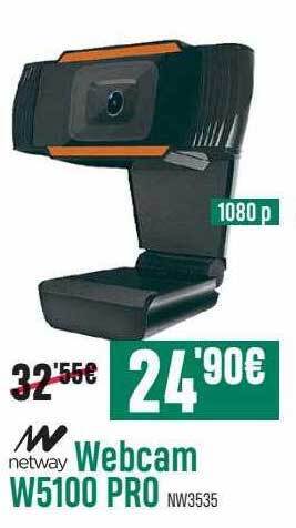 PCBox Netway webcam w5100 pro oferta