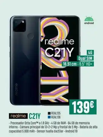 PCBox Realme c21y oferta
