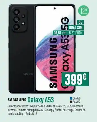 PCBox Samsung galaxy a53 oferta