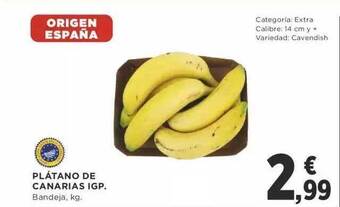 Supercor Plátano de canarias igp oferta