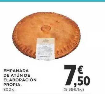 Supercor Empanada de atún de elaboración propia oferta