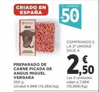 Supercor 2a unidad -50% preparado de carne picada de angus miguel vergara oferta