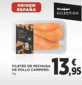 Supercor Filetes de pechuga de pollo campero kg oferta