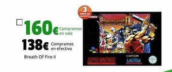 CeX Breath of fire ii oferta