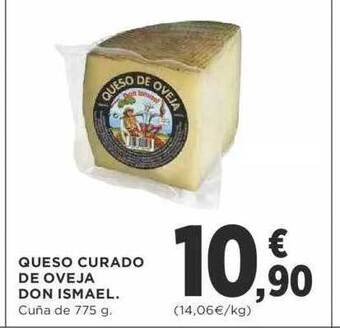 Supercor Queso curado de oveja don ismael oferta