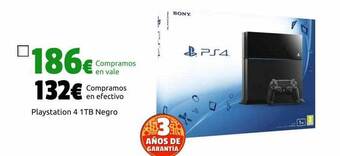 CeX Playstation 4 1tb negro oferta