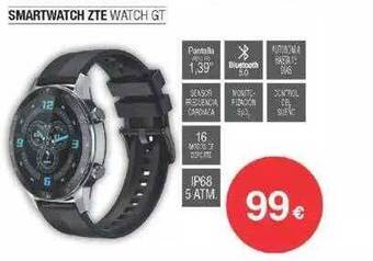 Milar Smartwatch zte watch gt oferta