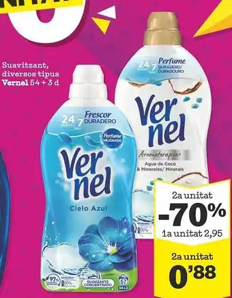 Sorli 2a unitat -70% suavitzant diversos tipus vernel oferta