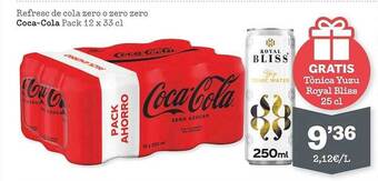 Sorli Refresc de cola zero o zero zero coca-cola oferta