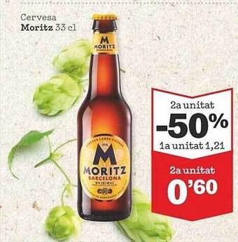 Sorli 2a unitat -50% cervesa moritz oferta