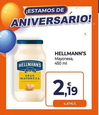 CashDiplo Hellmann's mayonesa oferta