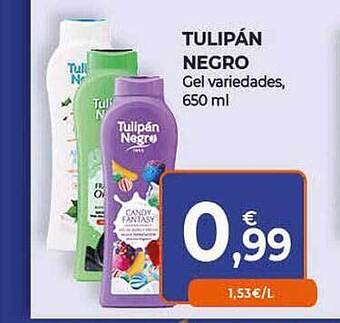 CashDiplo Tulipán negro gel variedades oferta