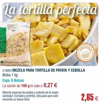 Abordo Mezcla para tortilla de patata y cebolla oferta